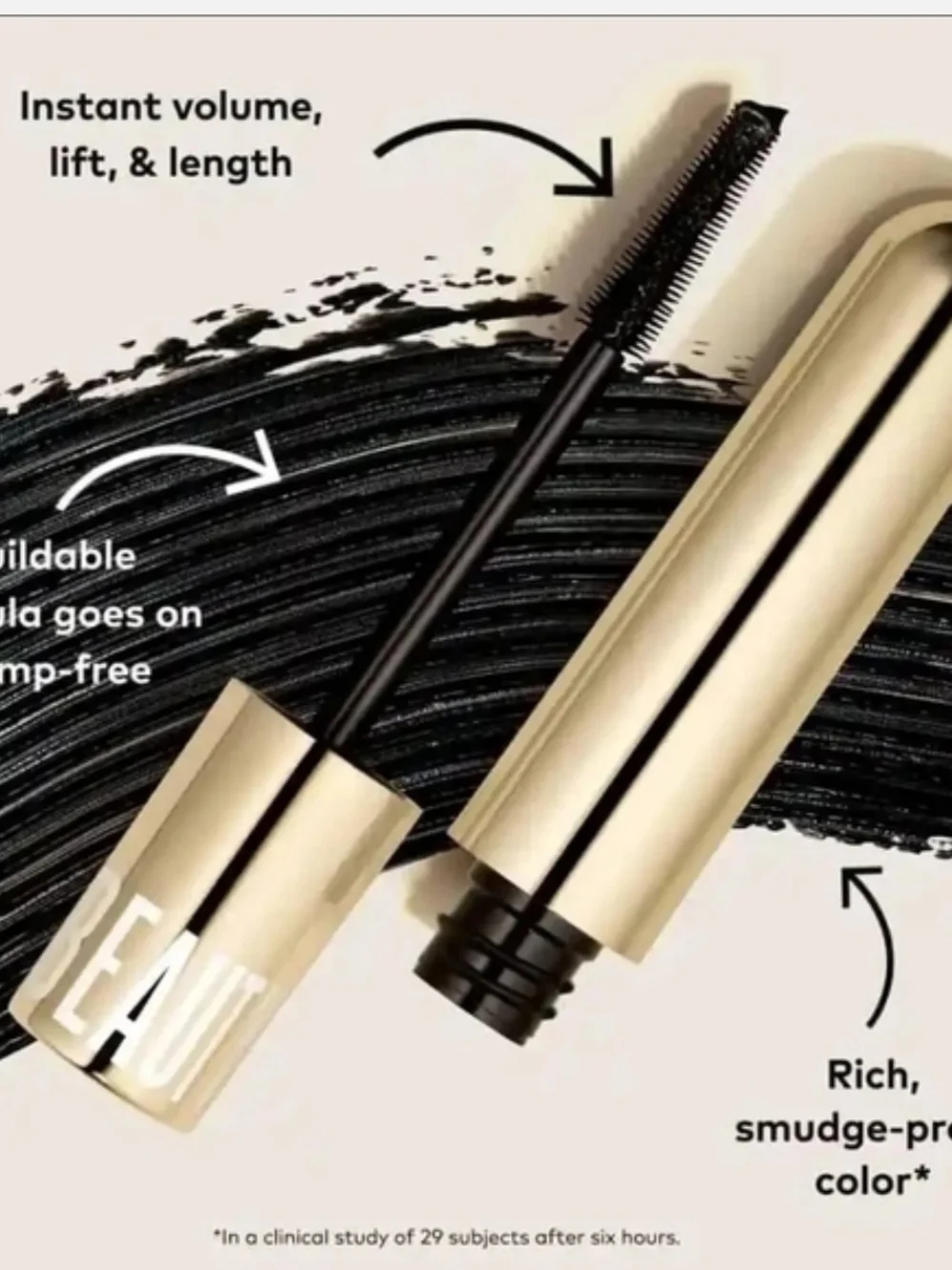 BEAUTYCOUNTER THINK BIG - BETTER BLACK Mascara 8 mL / 0.27 size Bundle 4/$25
